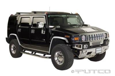 Hummer H2 Putco Exterior Chrome Accessory Kit - 405637