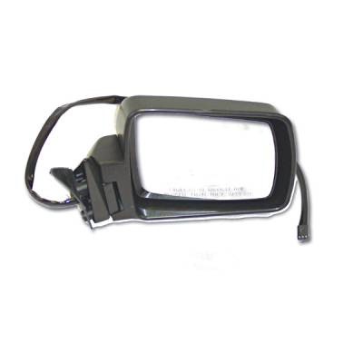 Omix Side View Mirror - Power Mirror - Remote - Right - Black - 12035-12
