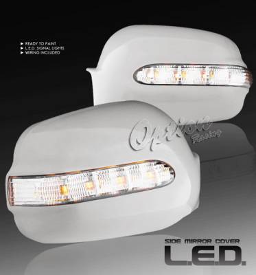Honda CRV Option Racing OEM Style Mirror Cover with LED Reverse Light - 78-20112