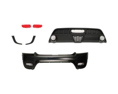 Mini Cooper Putco Rear Bumper Addon Kit - 6PC - 900070RB