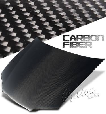 Honda Accord 4DR Option Racing Carbon Fiber Hood - NRG-CH-H021