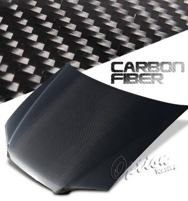 Honda Accord 2DR Option Racing Carbon Fiber Hood - NRG-CH-H023