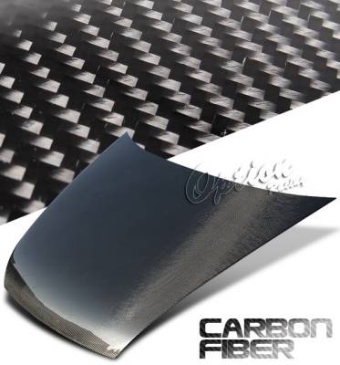 Honda Accord 4DR Option Racing Carbon Fiber Hood - NRG-CH-H036