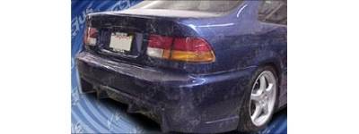 Honda Civic Pure Group B Style Rear Bumper - P44769