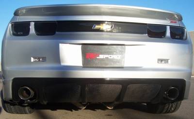 Chevrolet Camaro RKSport Fiberglass Rear Dual Exhaust Filler Diffuser - 40011042