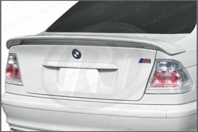 BMW 3 Series 4DR Restyling Ideas Factory Style Spoiler - 01-BM3S99F4