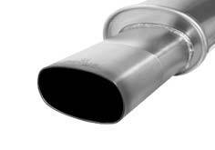 Volkswagen Golf Remus Rear Silencer with Titanium Exhaust Tip - Oval - 045096 0540T