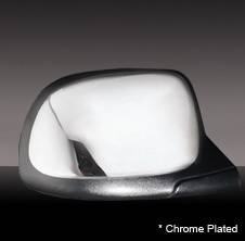 Ford F150 Pilot Chrome Stainless Steel Mirror Cover without Turn Signal - Pair - SDM-201