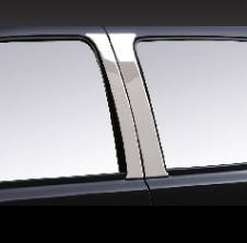 Chevrolet Suburban Pilot Polished Stainless Steel Door Pillar - Set - SDP-103