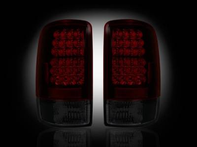 Chevrolet Suburban Recon LED Taillights - Dark Red Smoked Lens - 264177RBK