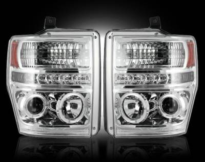 Ford Superduty F250 Recon Projector Headlights - 264196CL