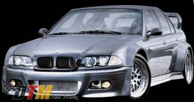 BMW 3 Series DTM Fiberwerkz E46 Conversion GTR Style Wide Body Kit - E36 E46 Conv