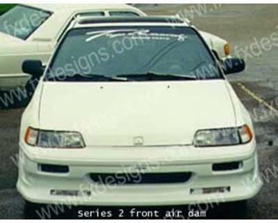 Honda CRX FX Design S2 Combat Style Full Body Kit - FX-782K