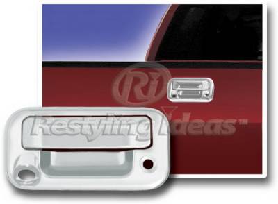 Ford Explorer Restyling Ideas Tailgate Handle Cover with Keyhole - 65204C