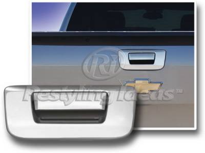 GMC Sierra Restyling Ideas Tailgate Handle Cover without Keyhole - 65225B