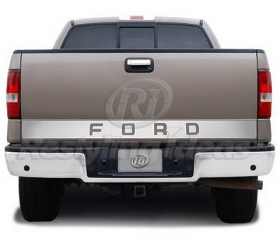 Ford F150 Restyling Ideas Signature-X Tailgate Accents - Stainless Steel - 65-SS-FO635FD