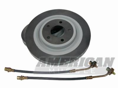 Ford Mustang Ford Racing Cobra Brake Rotors and Lines - Front Only - 50058