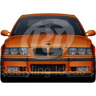 BMW 3 Series Restyling Ideas Performance Grille - 72-GB-3SE3697-BB