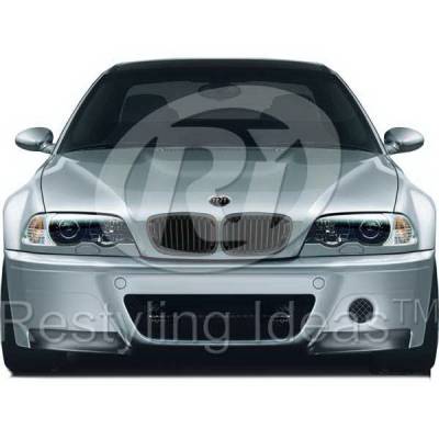 BMW 3 Series 2DR Restyling Ideas Performance Grille - 72-GB-3SE46022-BB