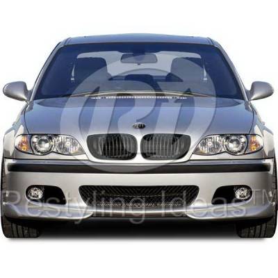 BMW 3 Series 4DR Restyling Ideas Performance Grille - 72-GB-3SE46024-BB