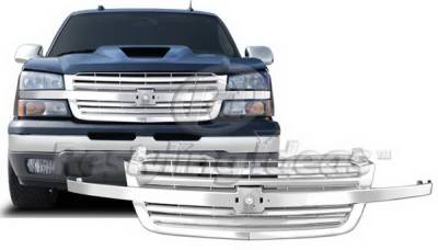 Chevrolet Avalanche Restyling Ideas Performance Grille - 72-PC-SIL03BLE