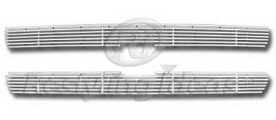 Chevrolet Silverado Restyling Ideas Upper Grille -Stainless Steel Chrome Plated Billet - 72-SB-CHSIL99-T