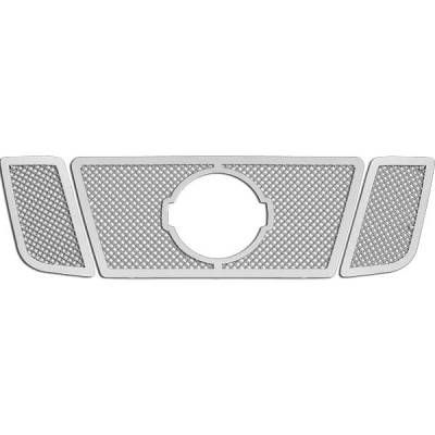 Nissan Titan Restyling Ideas Knitted Mesh Grille - 72-SM-NITIT08-T