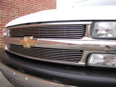 Chevrolet Suburban BG Series Black Billet Upper Grille - 2PC - CHE-1500-BAO