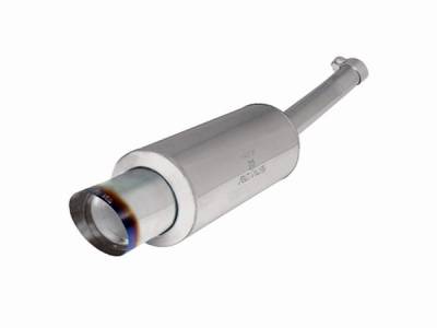 BMW 3 Series Remus Rear Silencer - Polished with Exhaust Tip - Round - 086101 8598B