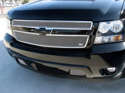 Chevrolet Avalanche SW Series Black Upper Grille - 2PC - CHE-1507-SW