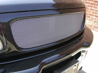 Ford F150 MX Series Silver Upper Grille - FOR-1300-S