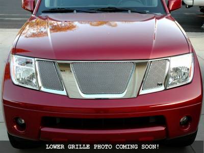 Nissan Frontier MX Series Silver Lower Grille - NIS-1527-S