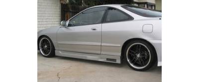 Acura Integra Sense Black Widow Style Side Skirts - BW-13S