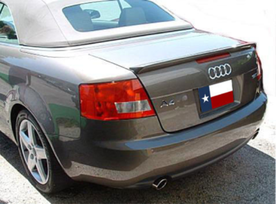 Audi A4 Cabriolet DAR Spoilers Custom Trunk Lip Wing w/o Light FG-113