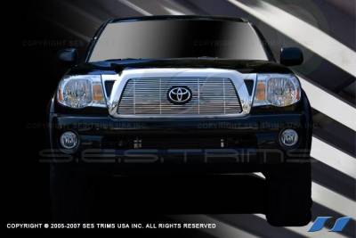 Toyota Tacoma SES Trim Billet Grille - 304 Chrome Plated Stainless Steel - CG175