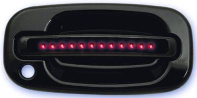 Chevrolet Silverado IPCW LED Door Handle - Front - Black - Both Sides with Key Hole - 1 Pair - CLR99B18F