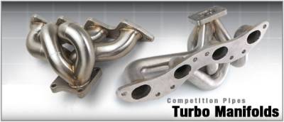 Polished Stainless Steel Turbo Exhaust Manifold - MTM6007S