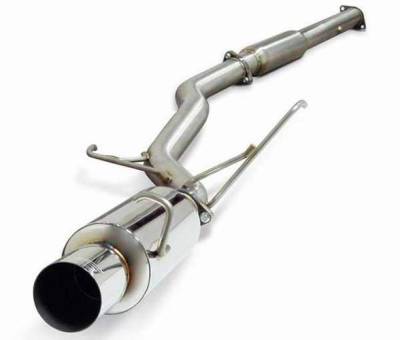 Stainless Steel Cat-Back Single Canister Exhaust System - SCS6001