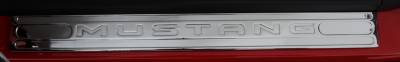 Ford Mustang Defenderworx Logo Door Sills - Chrome - 900712