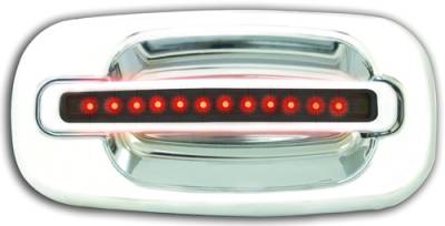 Chevrolet Silverado IPCW LED Door Handle - Front - Chrome - Right Side without Key Hole - 1 Pair - CLR99S18F1