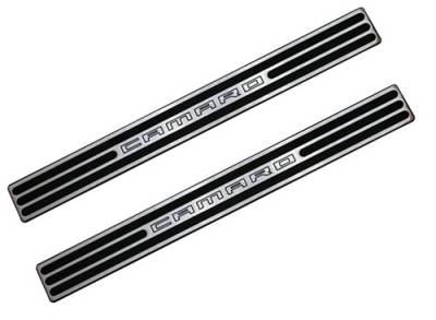 Chevrolet Camaro Defenderworx Door Sills - Two Tone - Chrome - CT1021