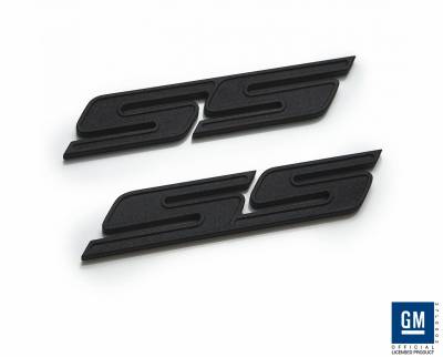 Chevrolet Camaro Defenderworx SS Badge - Black - CB1002