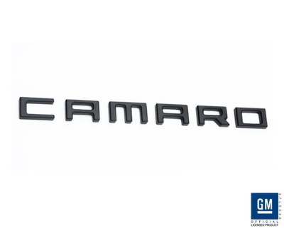 Chevrolet Camaro Defenderworx Camaro Letters - Black - CB1015