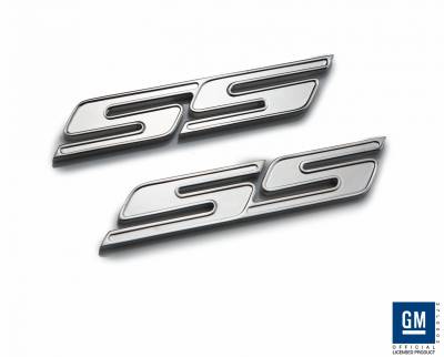 Chevrolet Camaro Defenderworx SS Badge - Chrome - CC1002