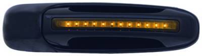 Dodge Dakota IPCW LED Door Handle - Front - Black - Right Side without Key Hole - 1 Pair - DLY02B04F1