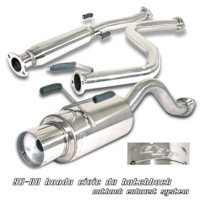 Honda Civic Option Racing Cat-Back Exhaust - 41-20114