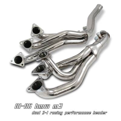 BMW 3 Series Option Racing Racing Exhaust Header - 43-12106