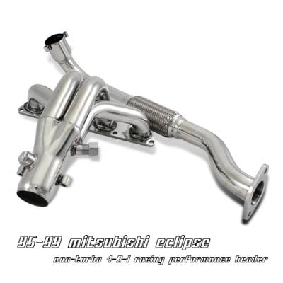 Mitsubishi Eclipse Option Racing Racing Exhaust Header - 43-35126