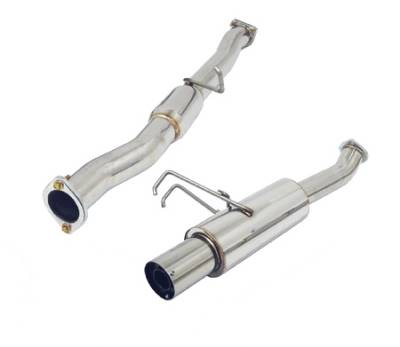 Honda S2000 Megan Racing Drift Spec Style Cat-Back Exhaust System - MR-CDK-S2K06-DS