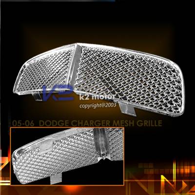 Mesh Grillel - Chrome or Black